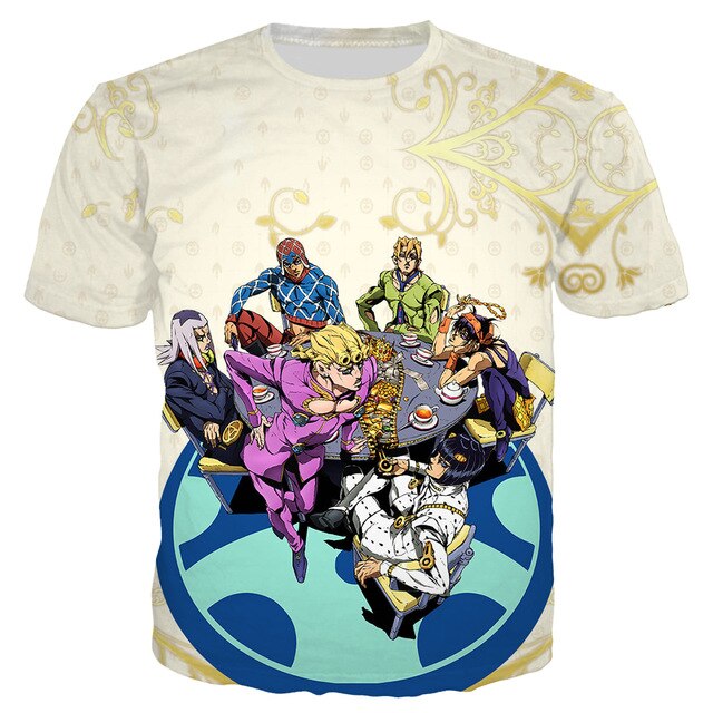 jojo golden wind shirt